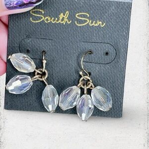 5194u. South Sun Aurora Borealis Crystal Drop Earrings